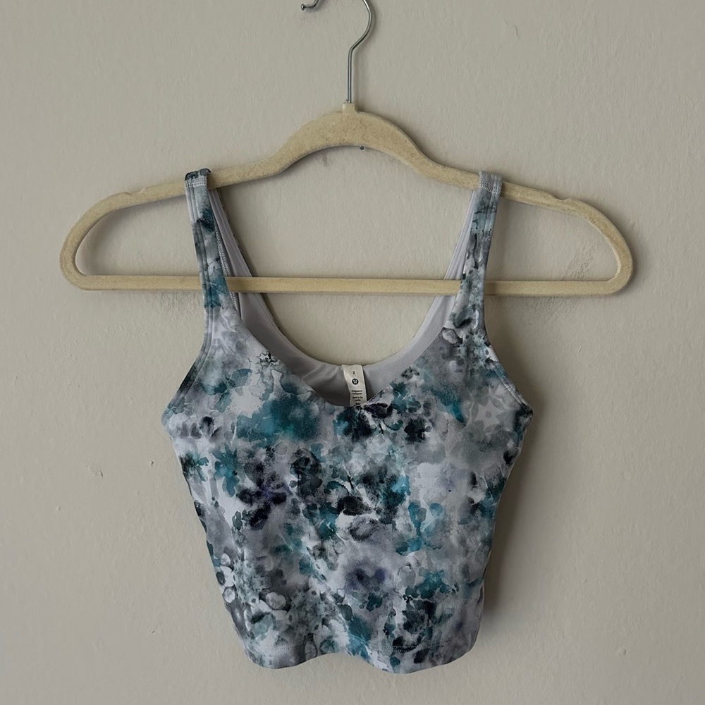 Lululemon Align Tank Multicolor Blue Size 2